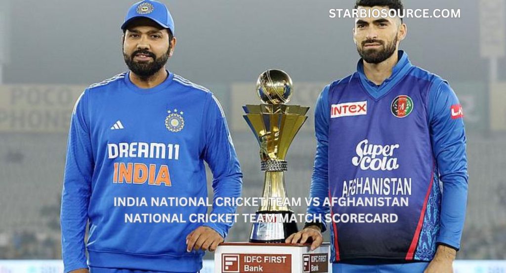 india national cricket team vs afghanistan national cricket team match scorecard